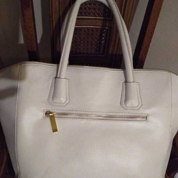 Joy & Iman Handbags - Iman & Joy leather purse tote with security shield